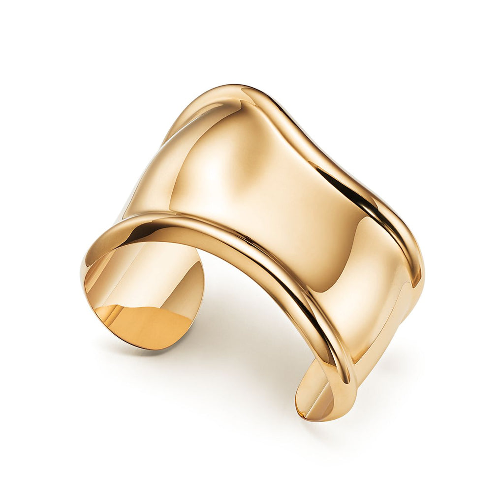 18K Tiffany & Co. Elsa Peretti Small Bone Cuff Bracelet