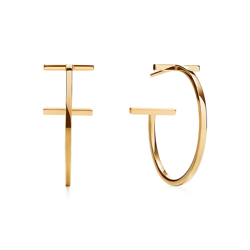 18K Tiffany & Co. Hoop Earrings
