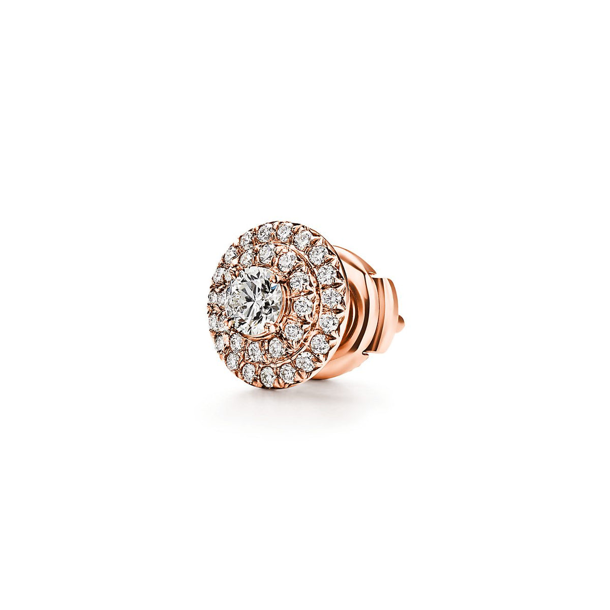 18K Tiffany & Co. Soleste Diamonds Rose Gold Earrings
