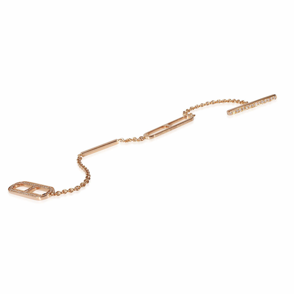 18K Ever Chaine D'ancre Hermès Bracelet