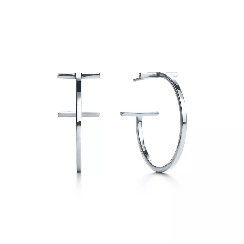 18K Tiffany & Co. Hoop Earrings