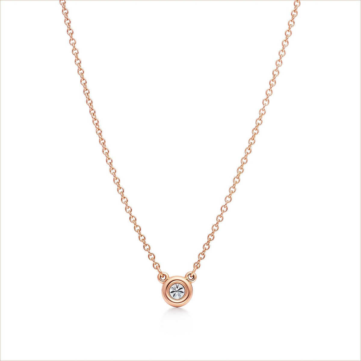 18K Tiffany & Co. Elsa Peretti Diamonds Necklace