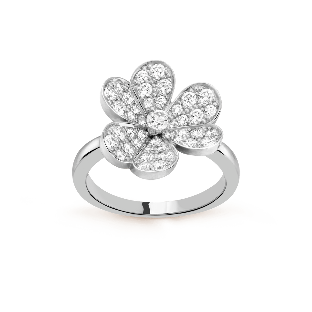 18K Van Cleef & Arpels Frivole Ring