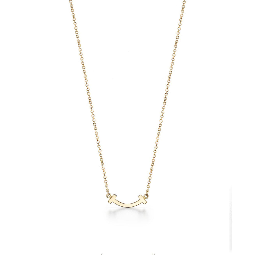 18K Tiffany & Co. Small Diamond Pendant Necklace