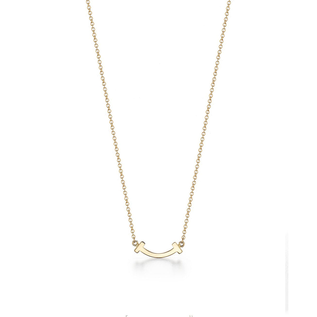 18K Tiffany & Co. Small Diamond Pendant Necklace