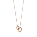 18K Tiffany & Co. Atlas X Closed Interlocking Pendant Necklace