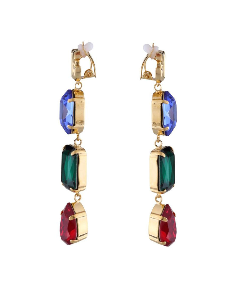 18K Dolce & Gabbana DG Clip-On Earrings