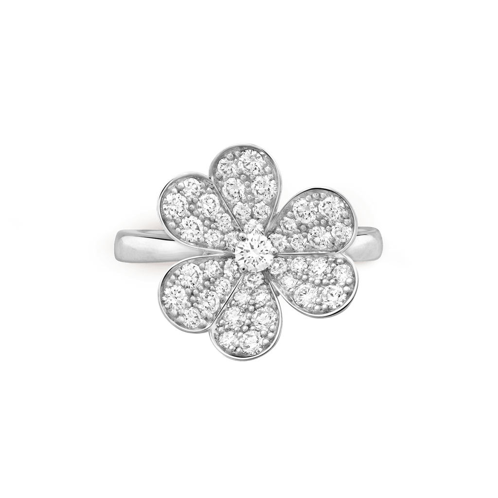 18K Van Cleef & Arpels Frivole Ring