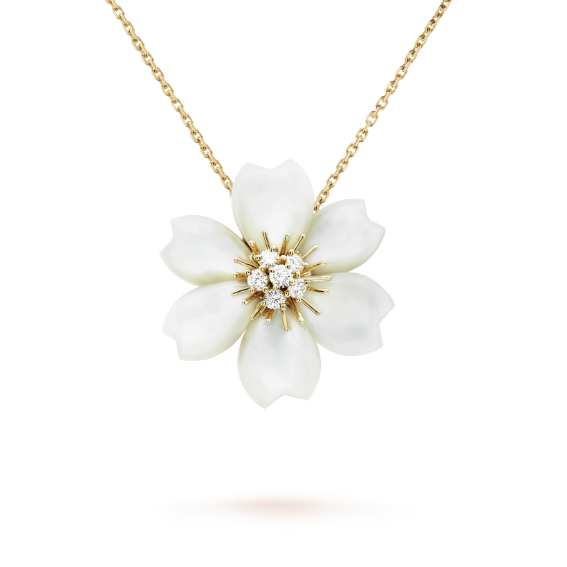 18K Rose Van Cleef & Arpels de Noël Necklace