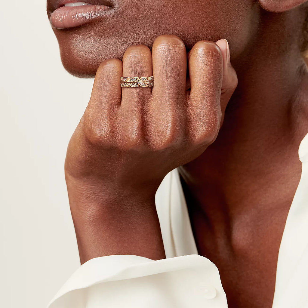 18K Yellow Gold Tiffany & Co. Victoria Vine Ring