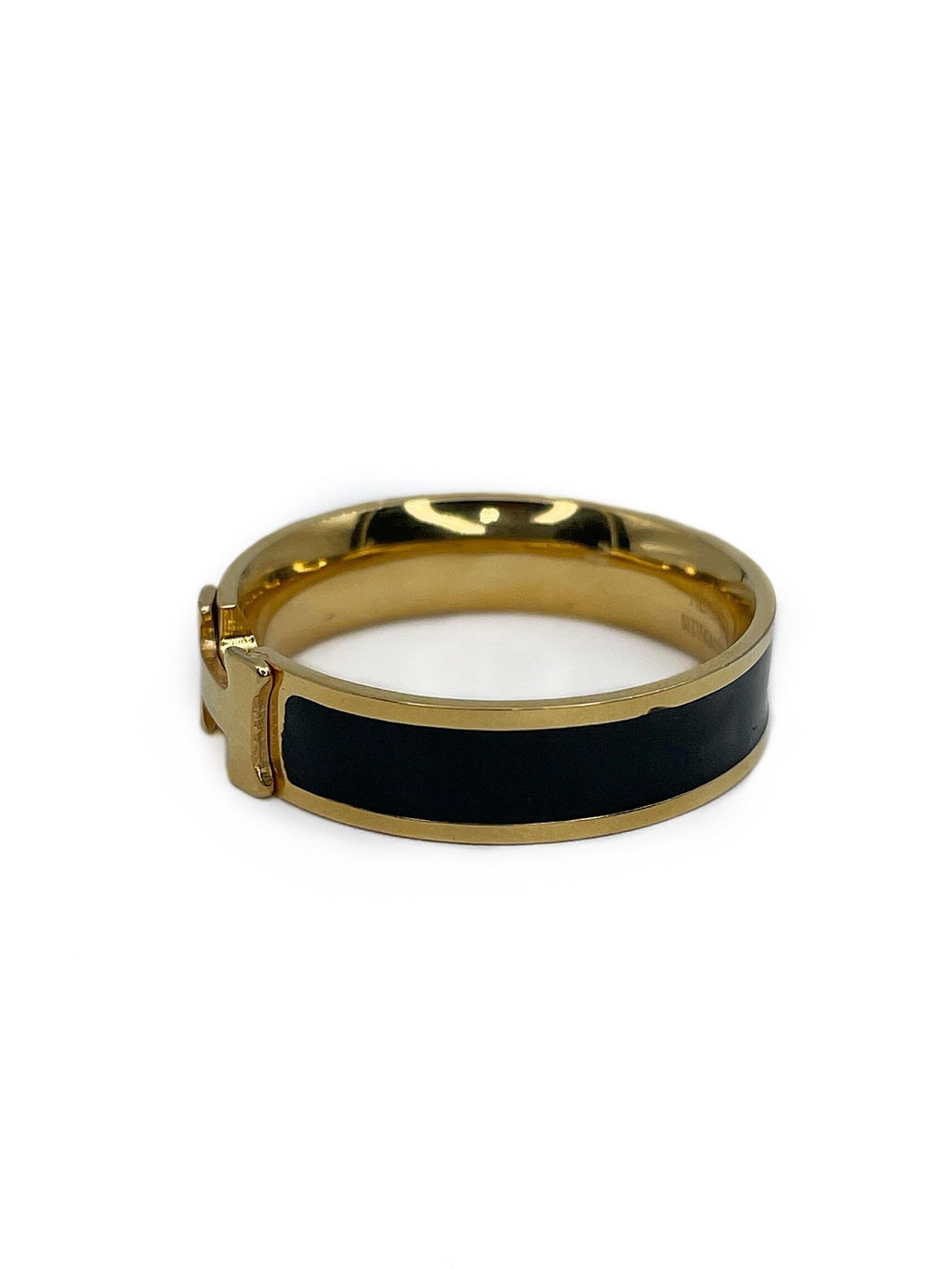 18K Vintage Clic Hermès Ring