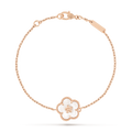 18K Van Cleef & Arpels Lucky Spring Plum Blossom Bracelet