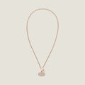 18K Chaine D'ancre Contour Pendant Hermès Necklace