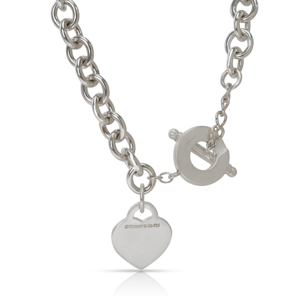 18K Tiffany & Co. Heart Tag Necklace