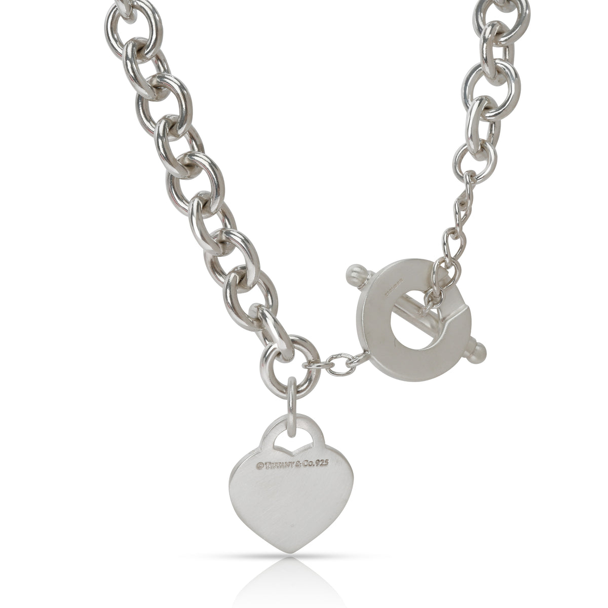 18K Tiffany & Co. Heart Tag Necklace