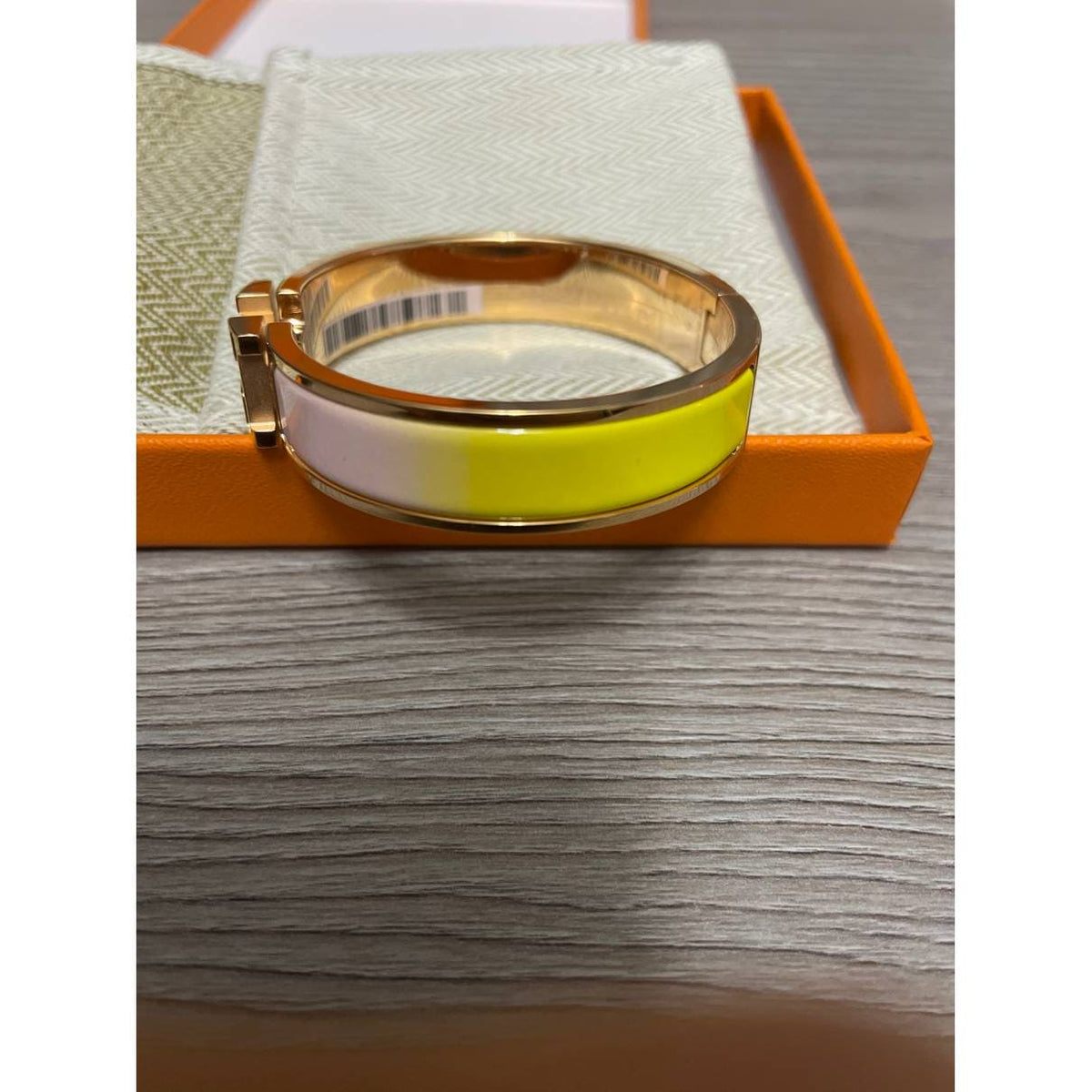 18K Clic Hermès Multicolour Bracelet