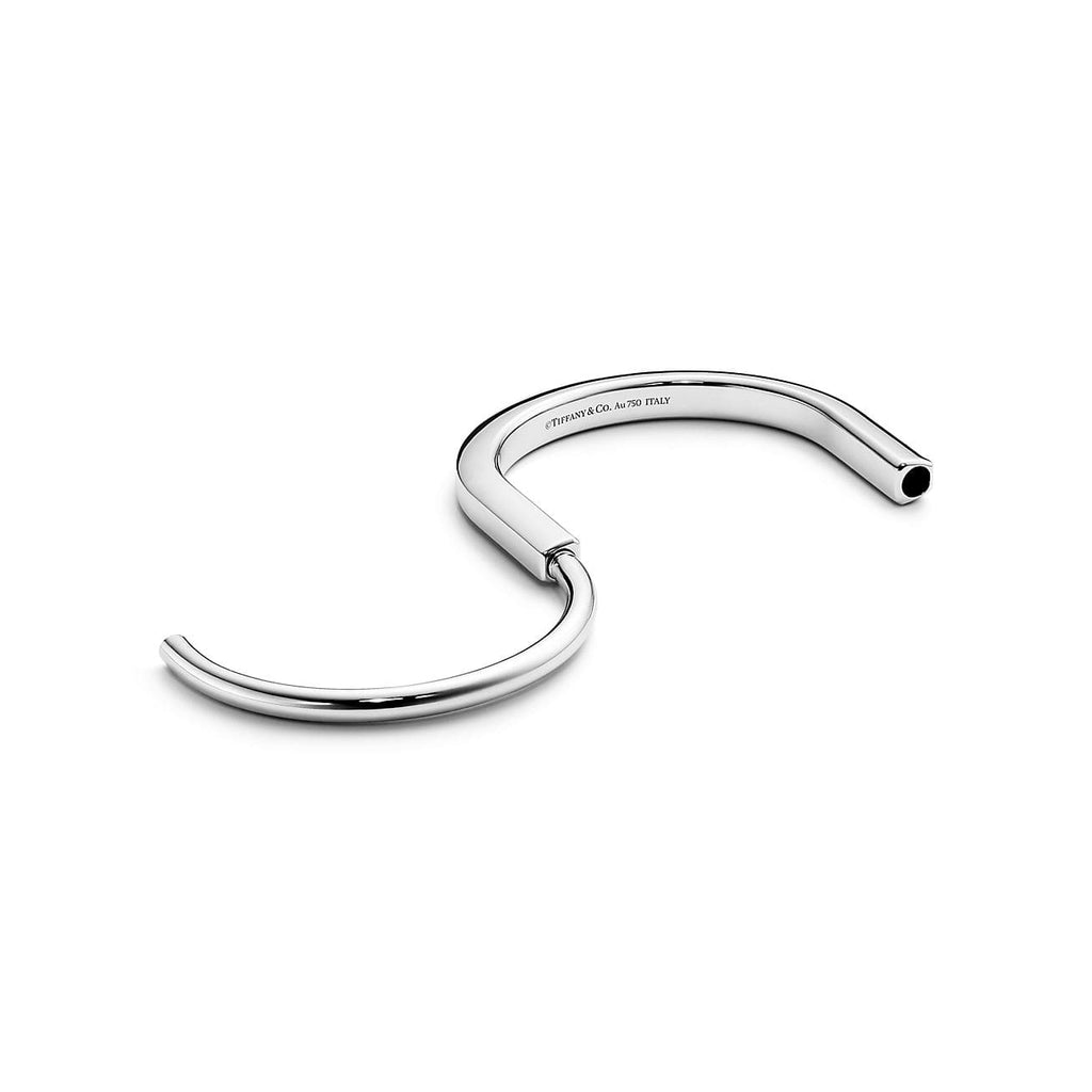 18K Tiffany & Co. Lock Bangle Bracelet