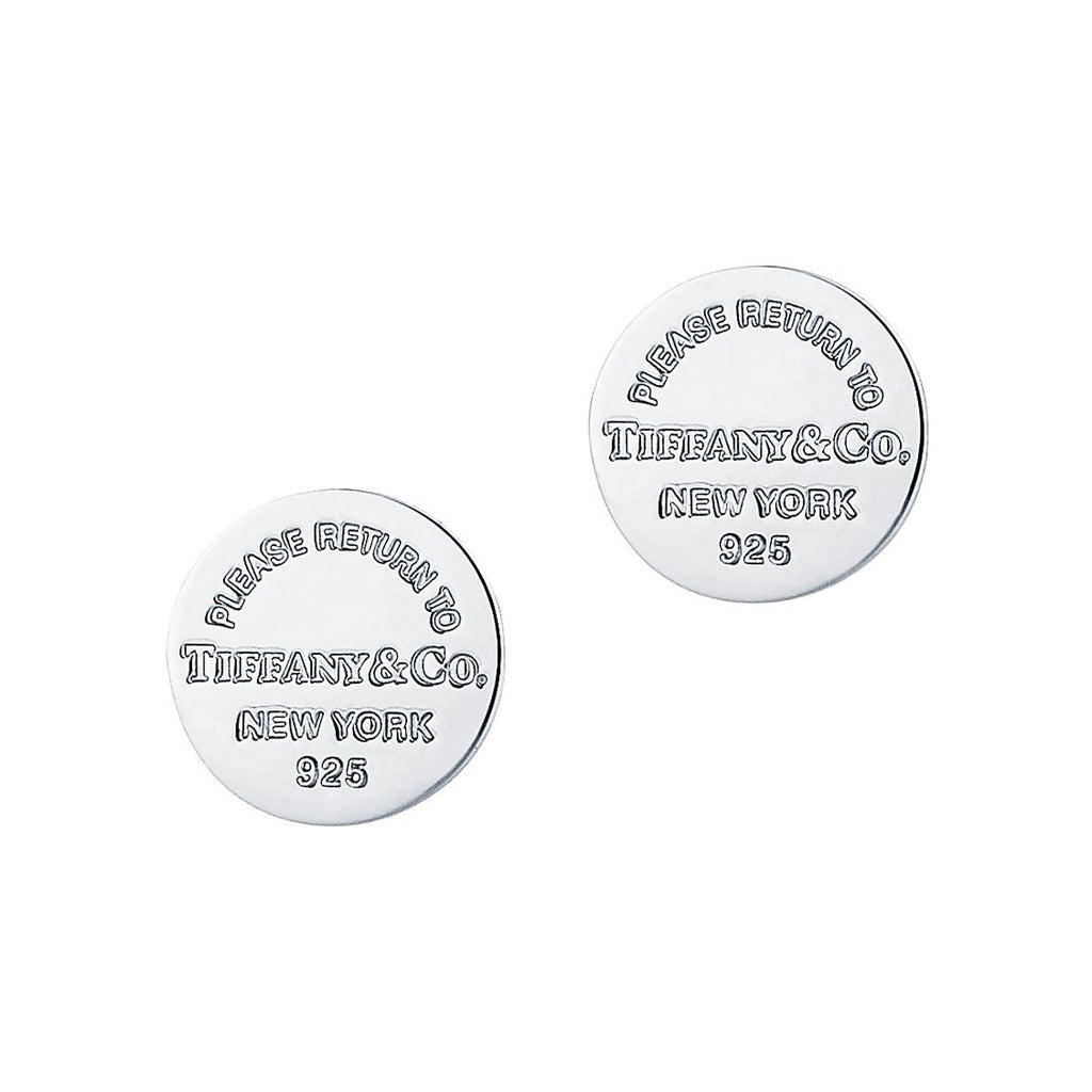 18K Return to Tiffany & Co. Circle Stud Earrings