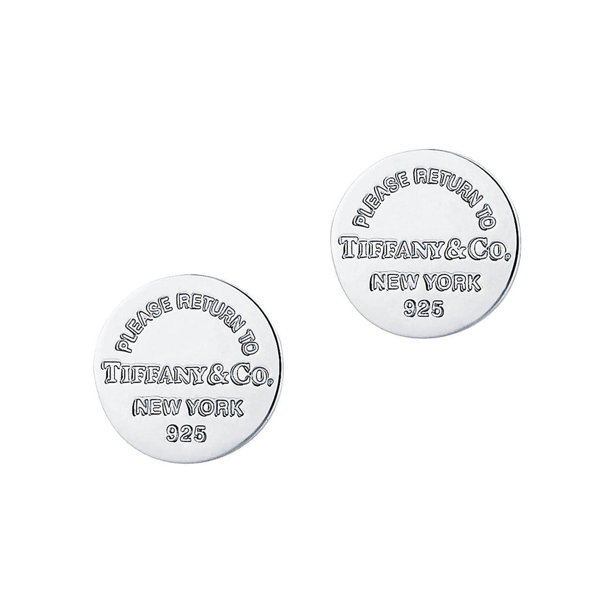 18K Return to Tiffany & Co. Circle Stud Earrings