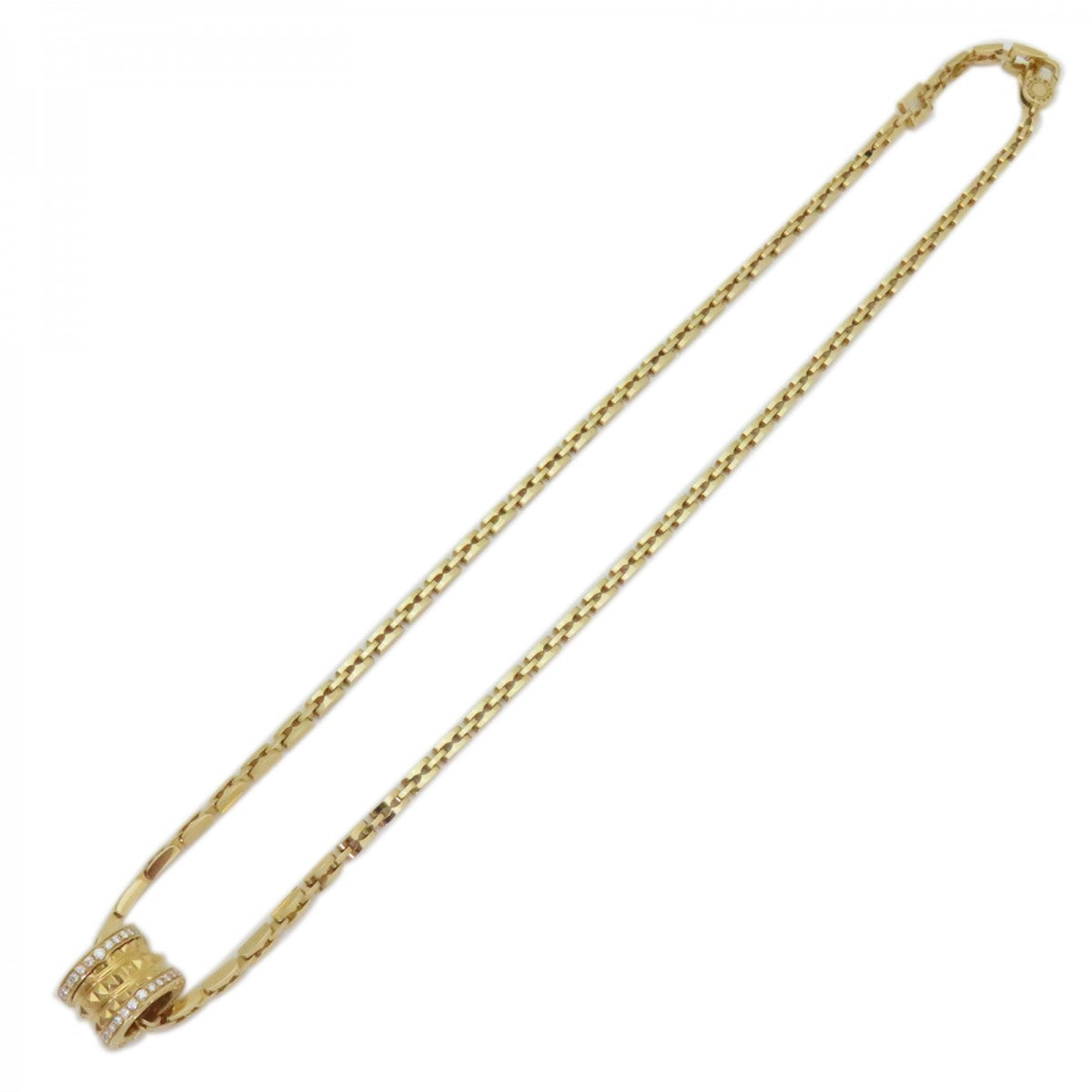 18K BVLGARI B.ZERO1 Diamonds Chain Link Necklace