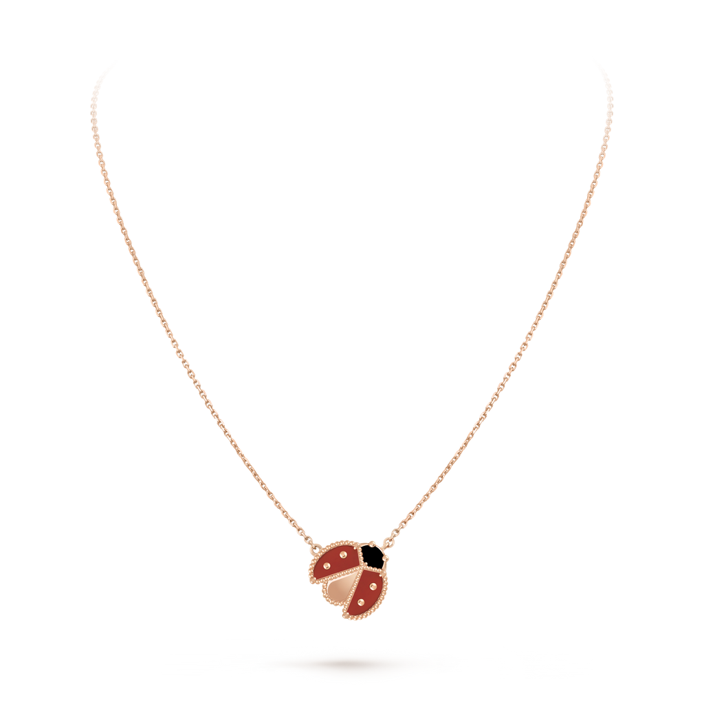18K Van Cleef & Arpels Lucky Spring Pendant Necklace