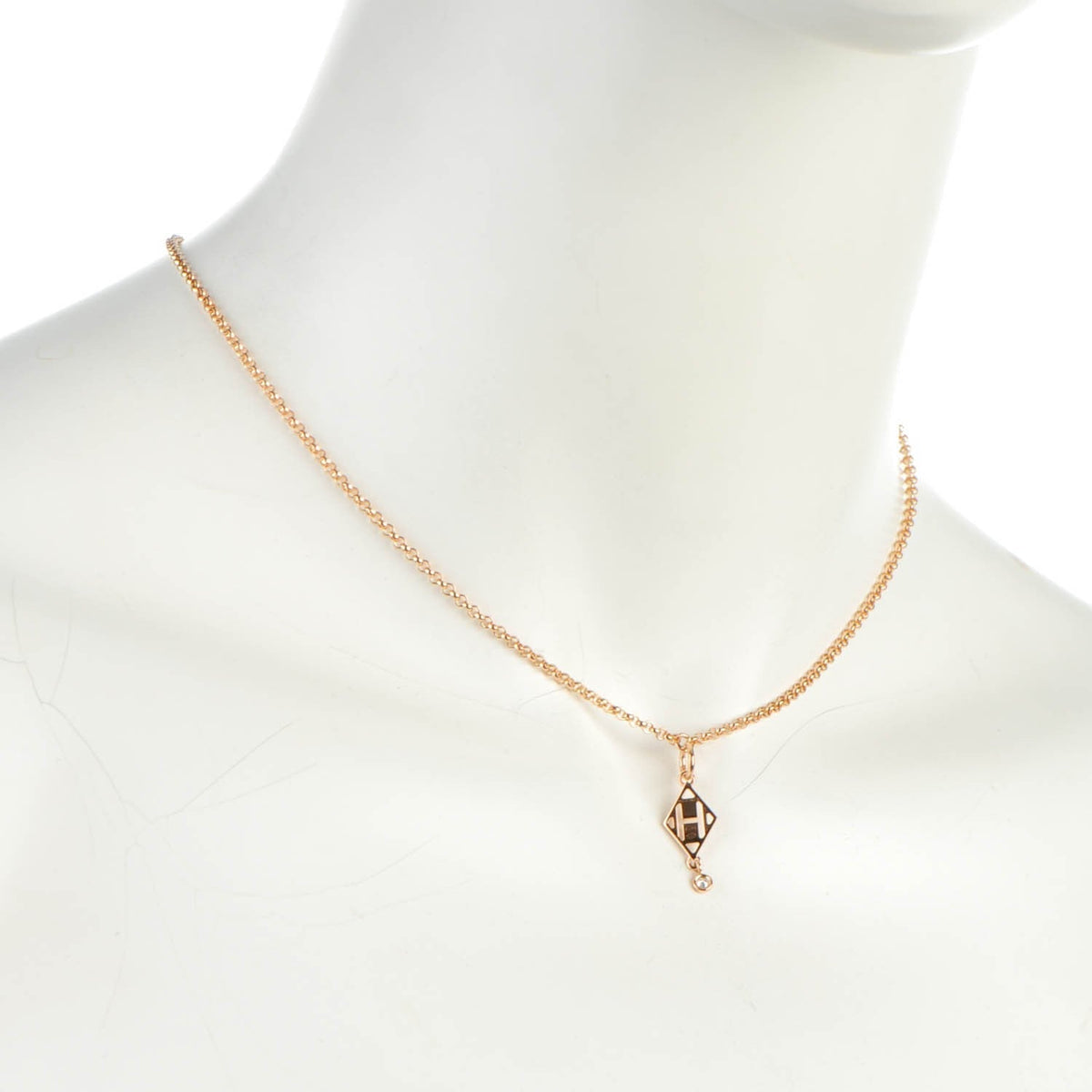 18K Gambade Pendant Hermès Necklace