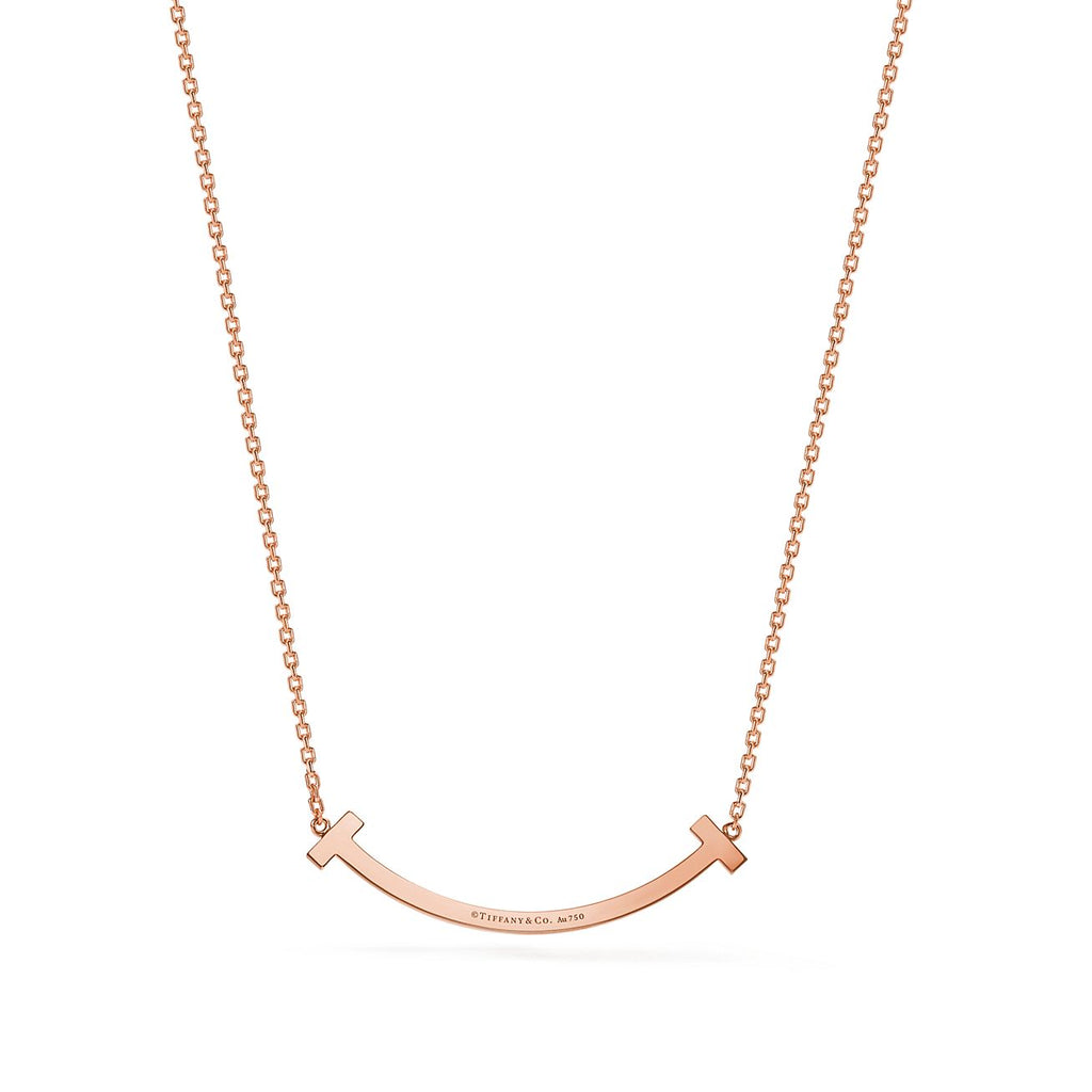 18K Tiffany & Co. Medium Diamond Pendant Necklace