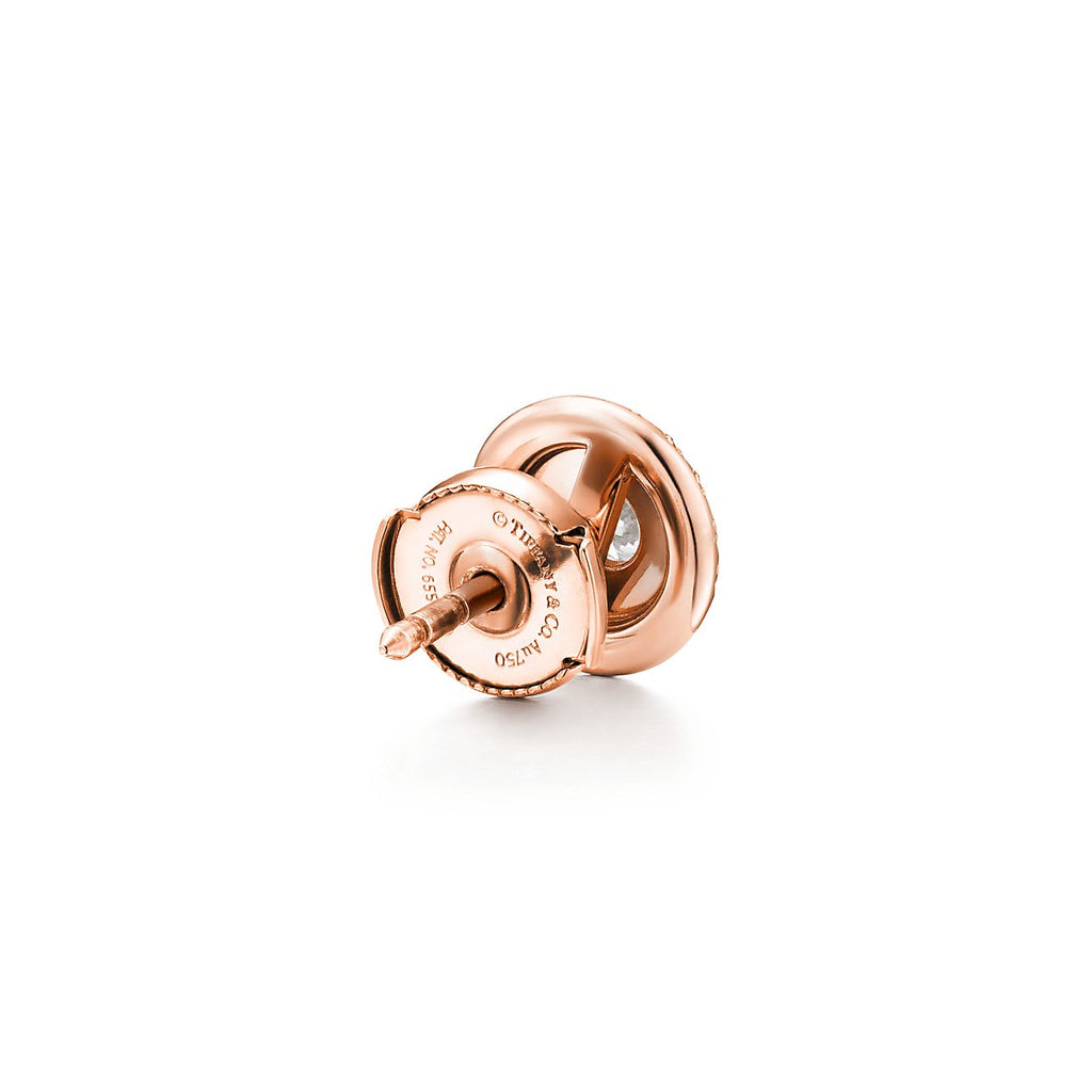 18K Tiffany & Co. Soleste Diamonds Rose Gold Earrings