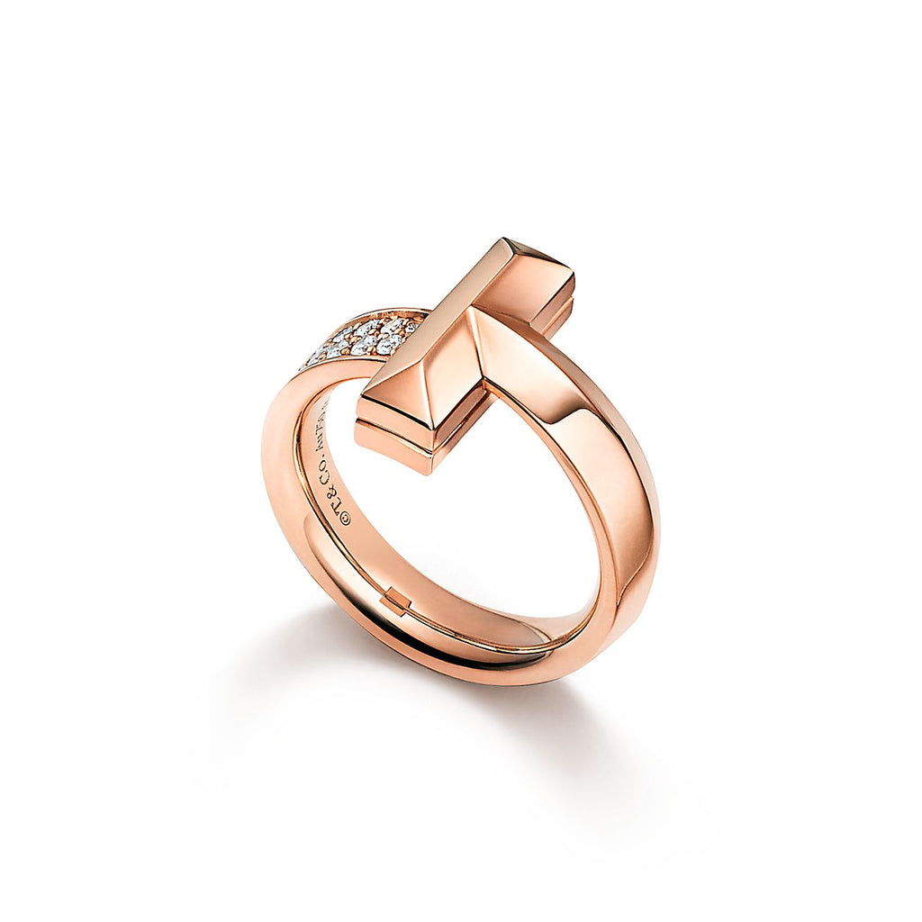 18K Tiffany & Co. T1 Diamonds Ring