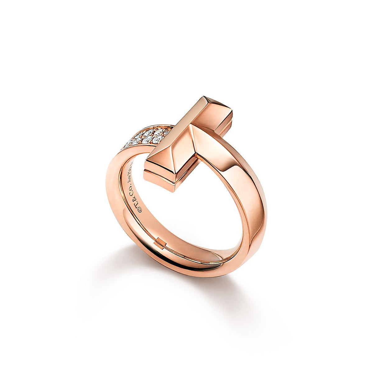 18K Tiffany & Co. T1 Diamonds Ring