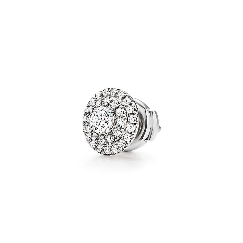 18K Tiffany & Co. Soleste Diamonds White Gold Earrings