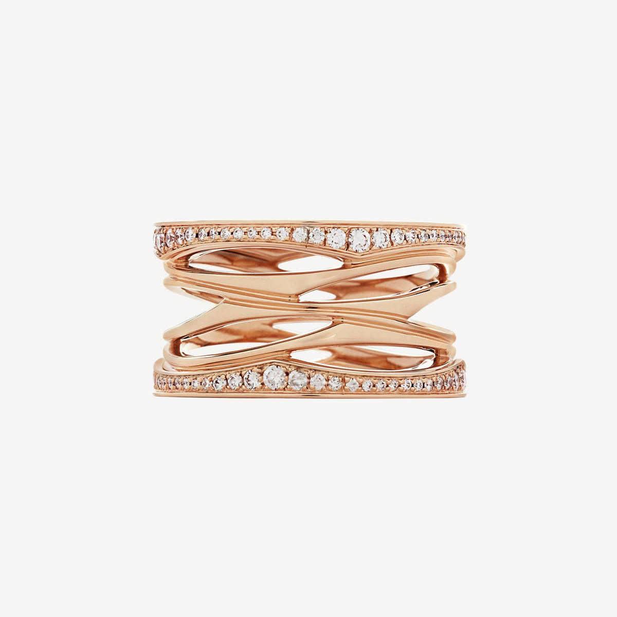 18K BVLGARI B.Zero1 Diamond Ring