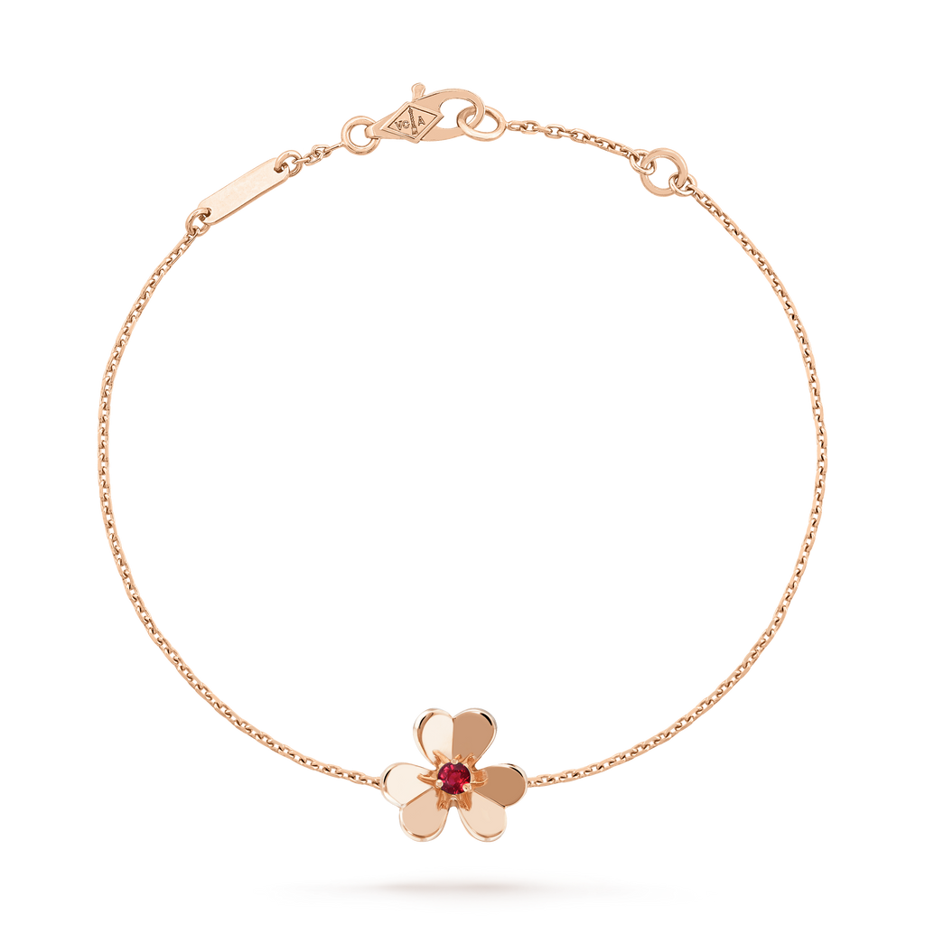18K Van Cleef & Arpels Frivole Ruby Bracelet