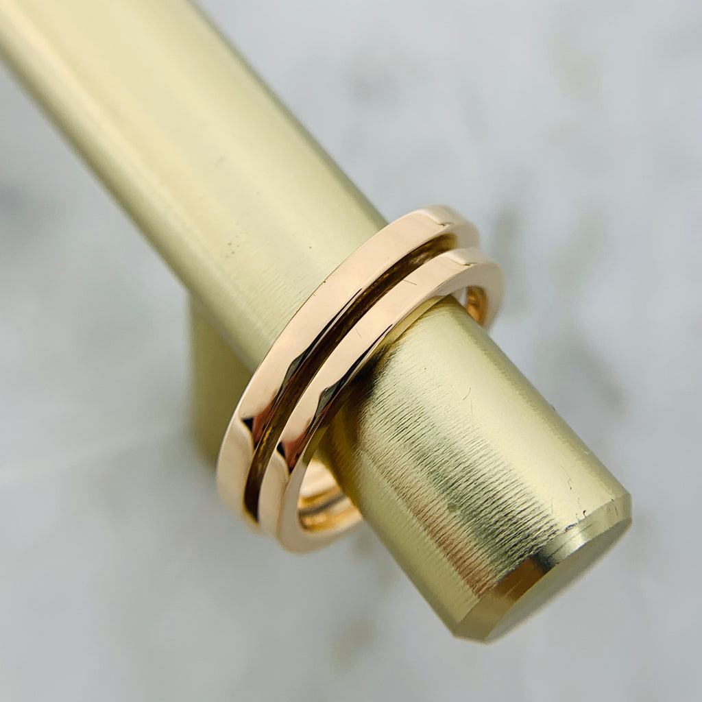 18K Tiffany & Co. Diamond Square Ring