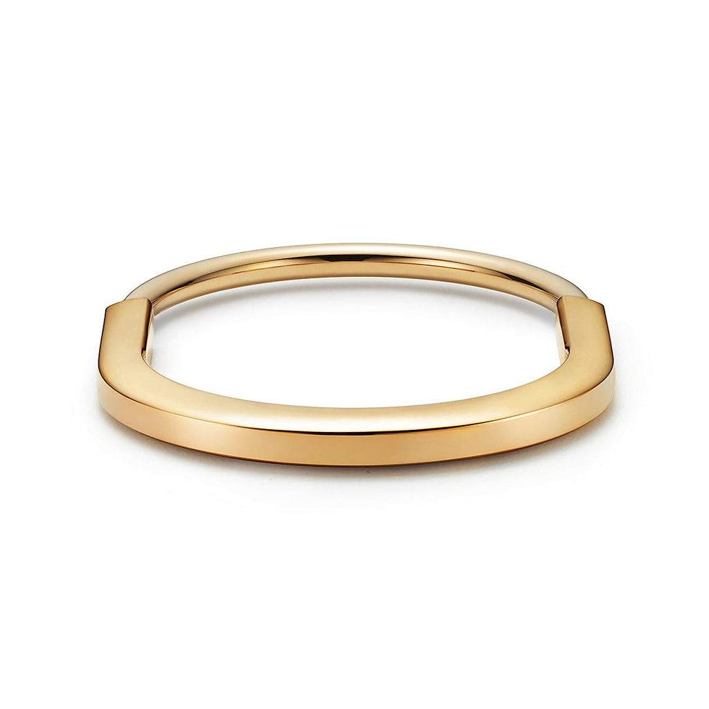 18K Tiffany & Co. Lock Bangle Bracelet