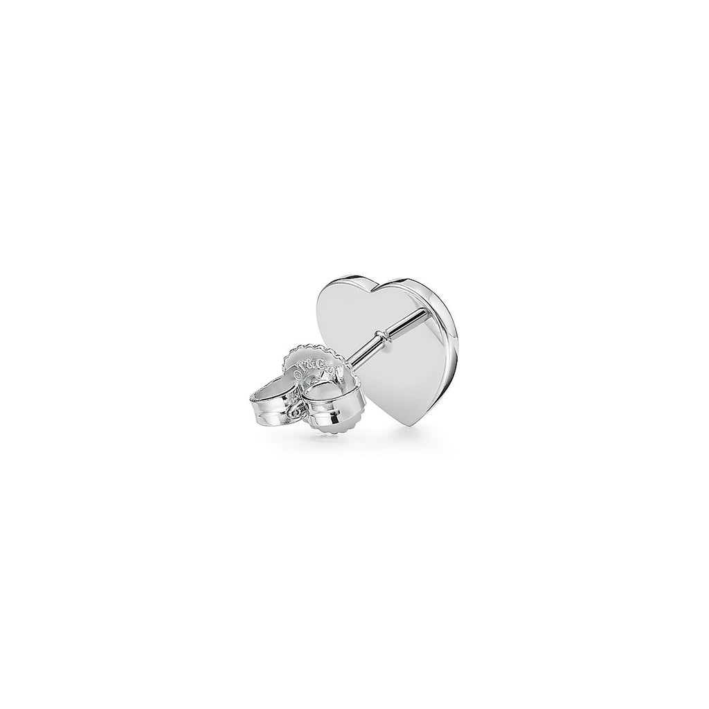 18K Return to Tiffany & Co. Blue Heart Earrings