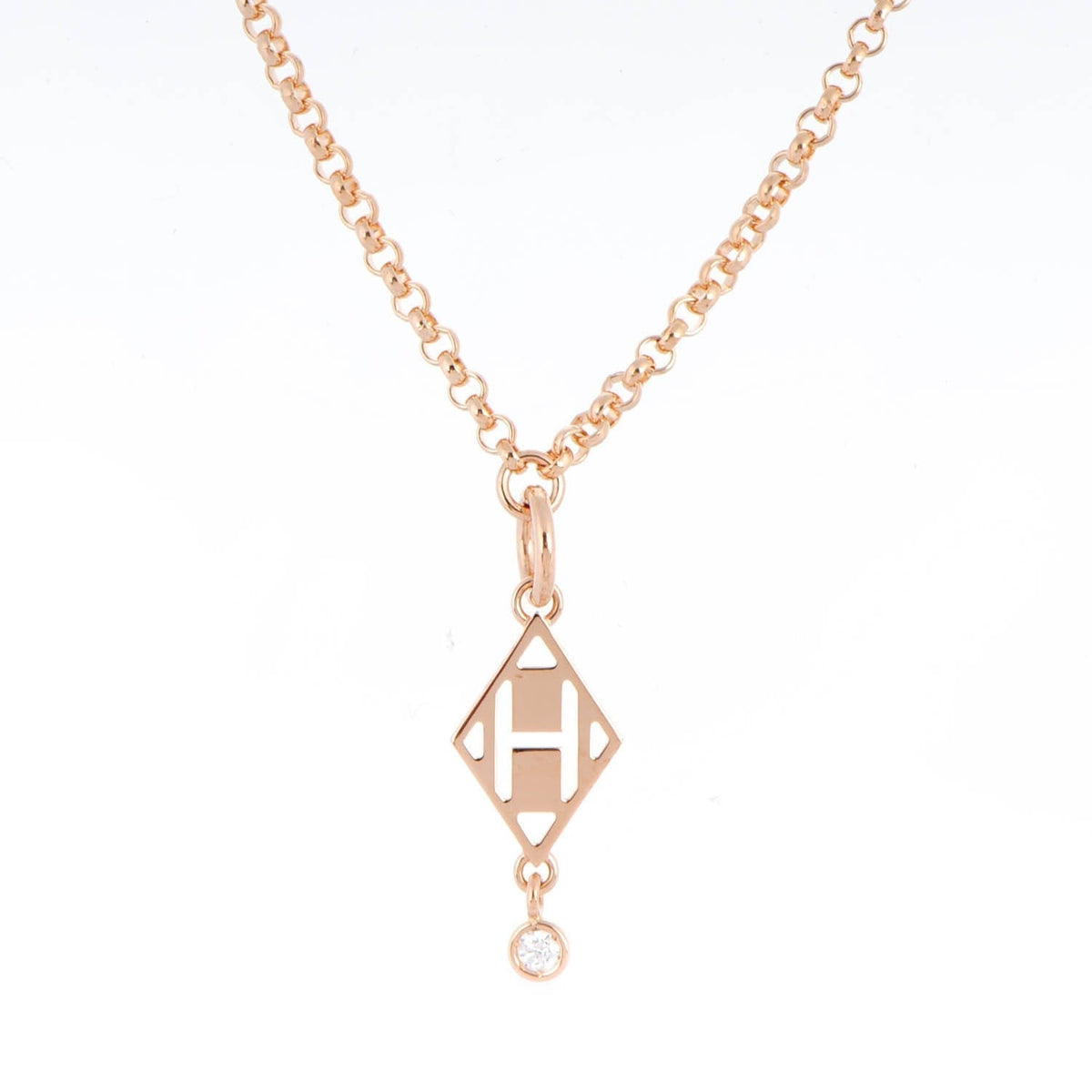 18K Gambade Pendant Hermès Necklace