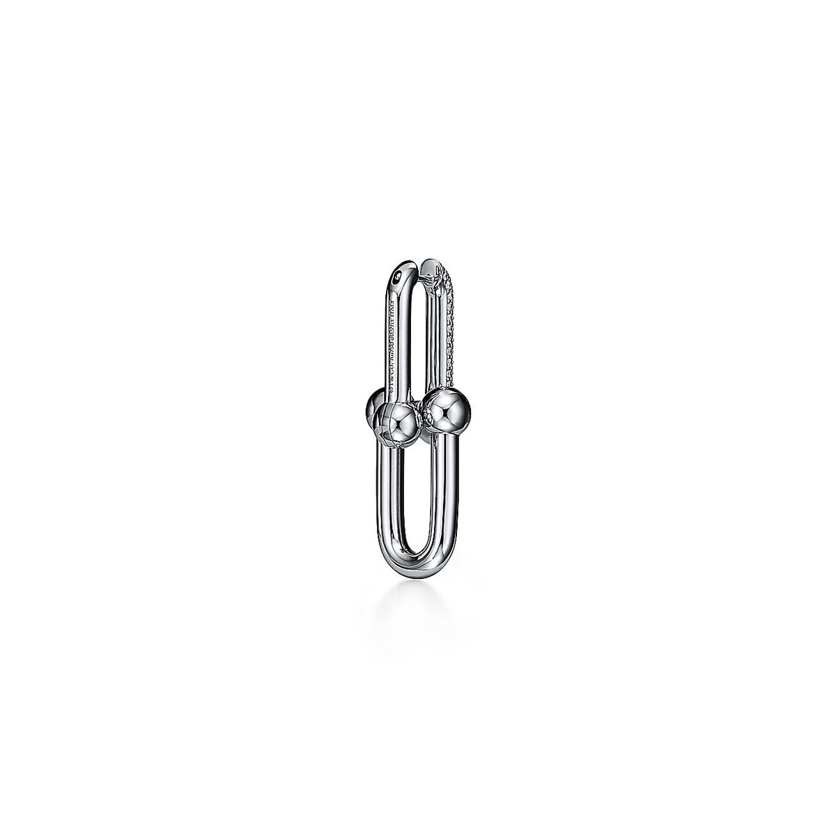 18K Tiffany & Co. HardWear Large Link Diamonds Earrings