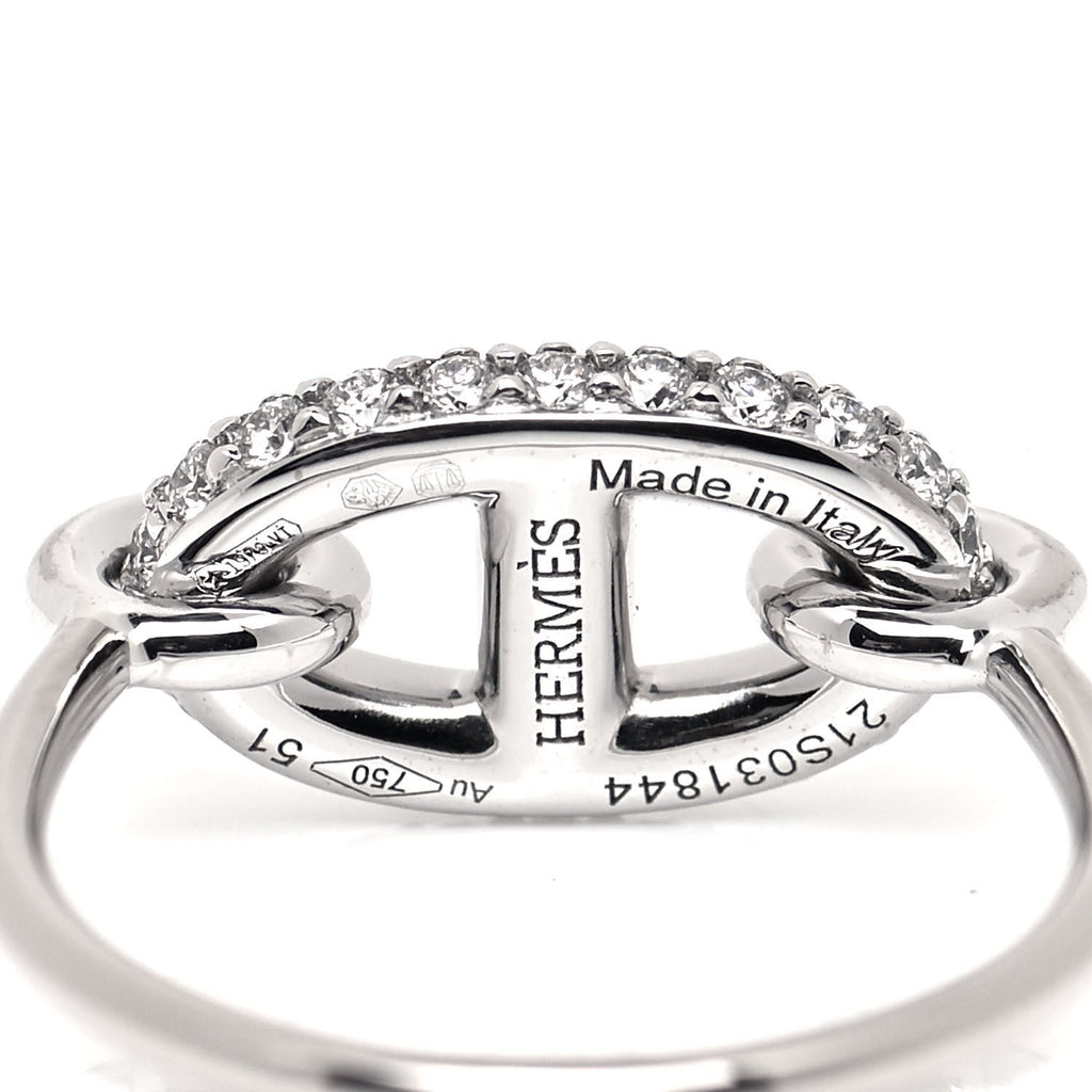 18K Farandole Diamond Hermès Ring