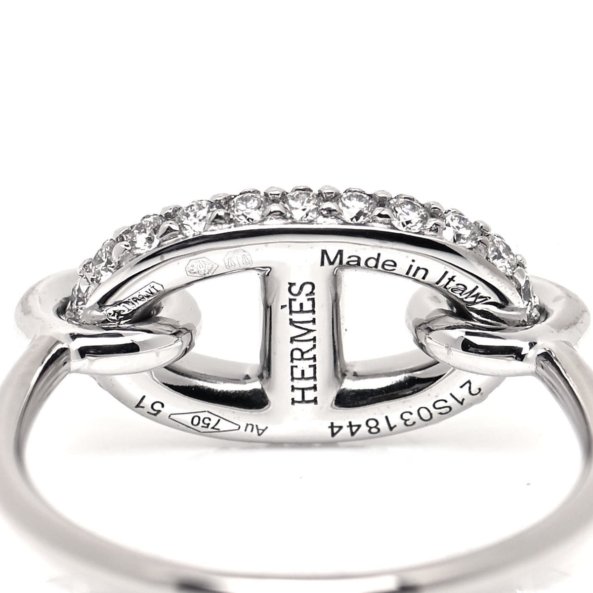 18K Farandole Diamond Hermès Ring