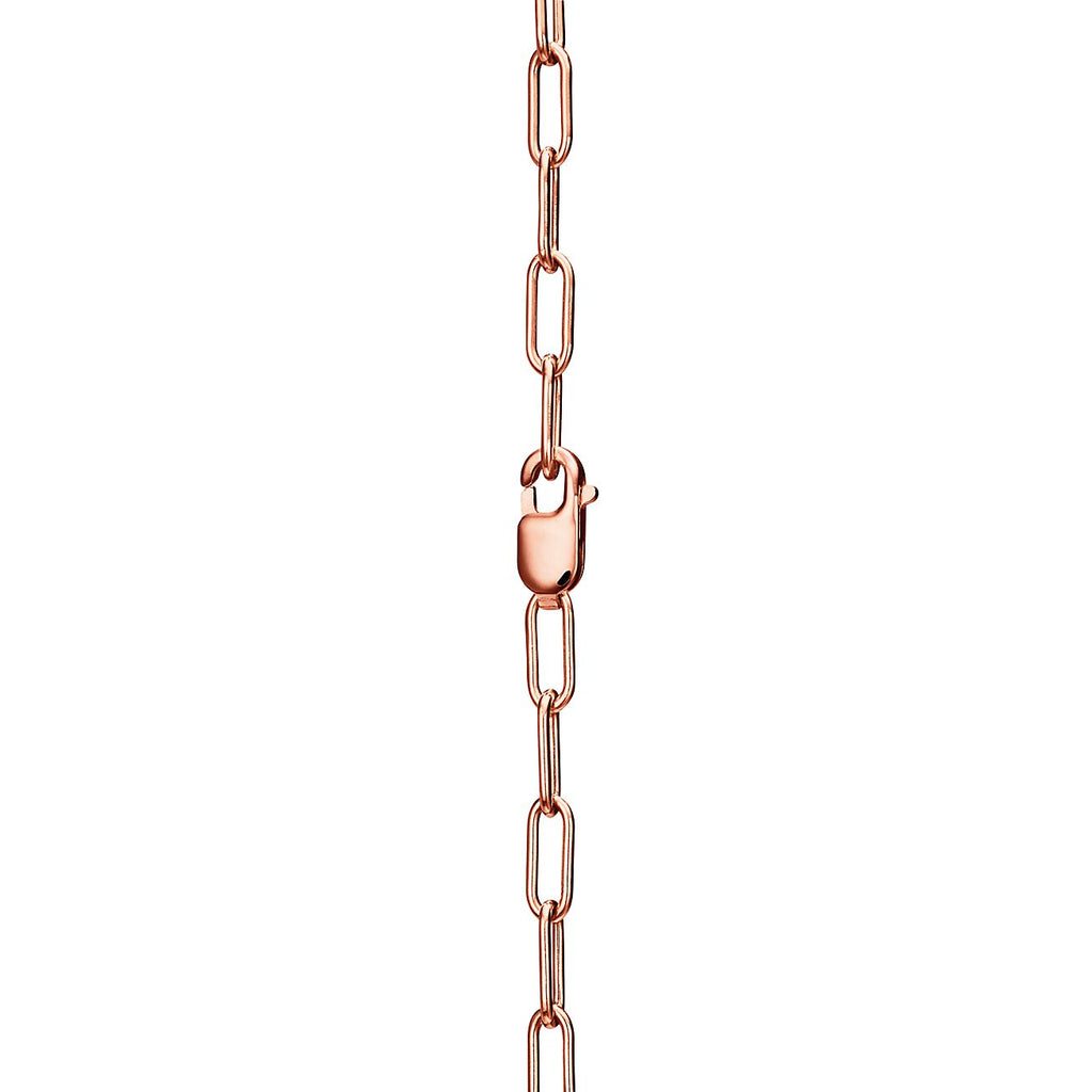 18K Tiffany & Co. Lock Pendant Pave Diamonds Necklace