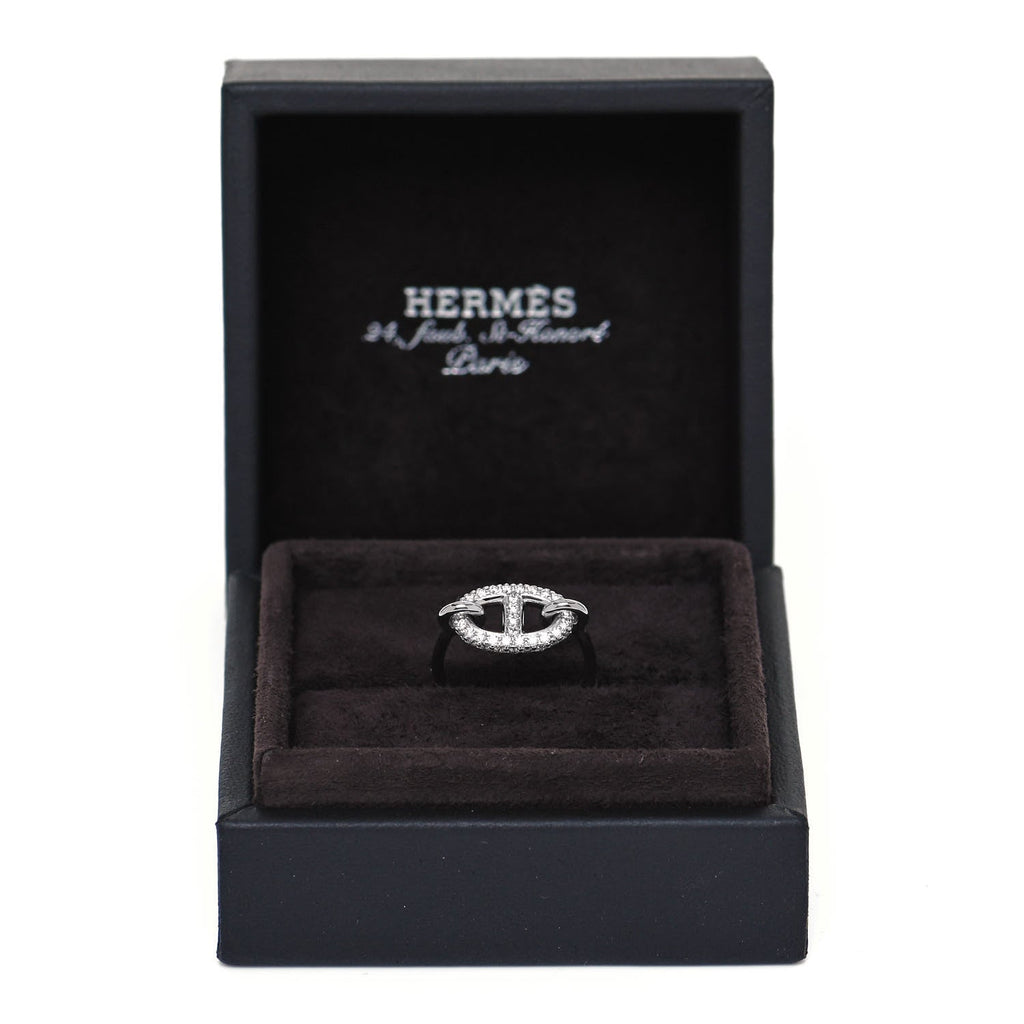 18K Farandole Diamond Hermès Ring