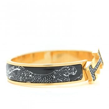 18K Guepards Clic Clac Hermès Bracelet