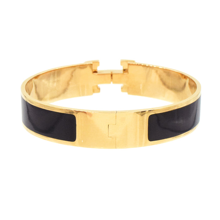 18K Clic Hermès Diamond Bracelet