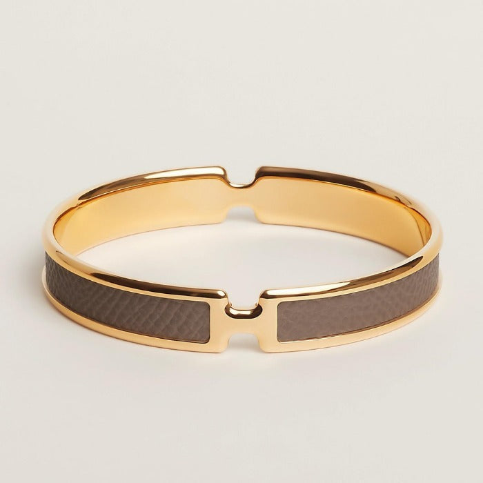 18K Olympe Brown Hermès Bracelet