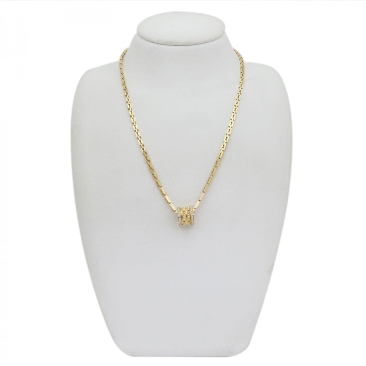 18K BVLGARI B.ZERO1 Diamonds Chain Link Necklace