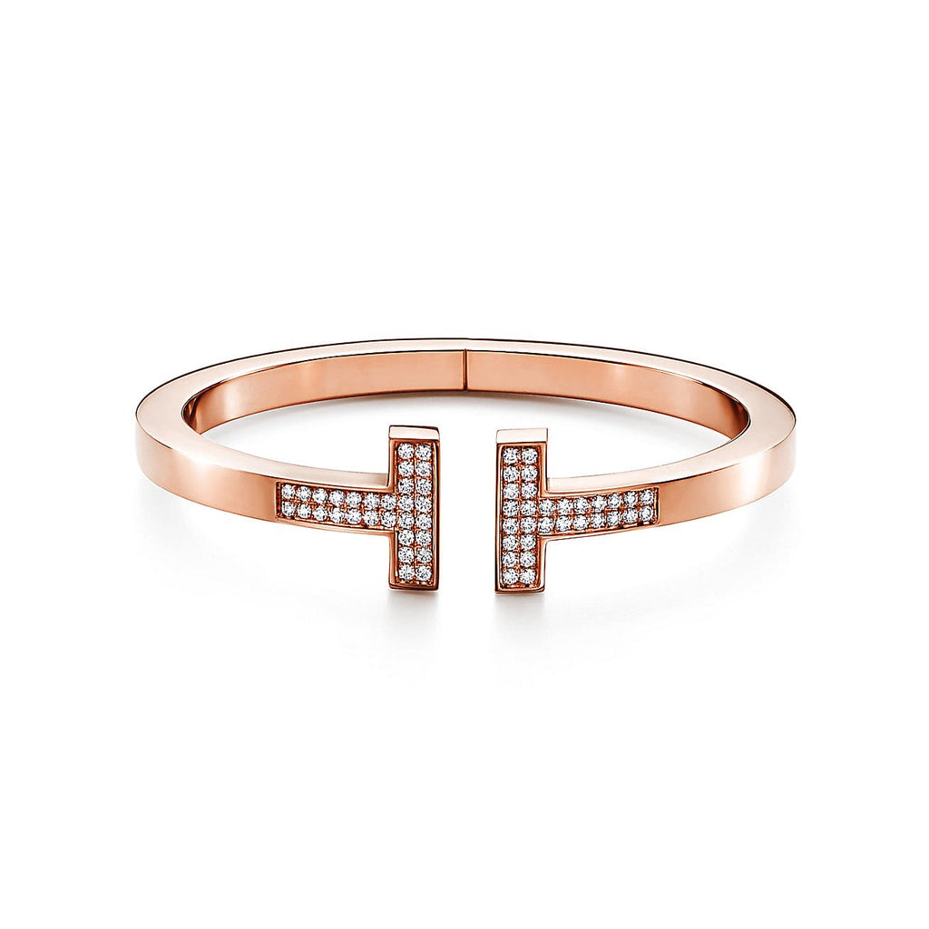 18K Tiffany & Co. Diamond Square Bracelet
