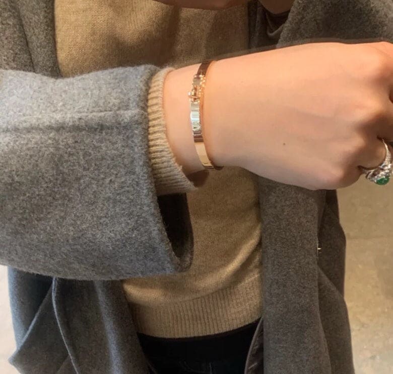 18K Rose Gold Kelly Hermès Bracelet
