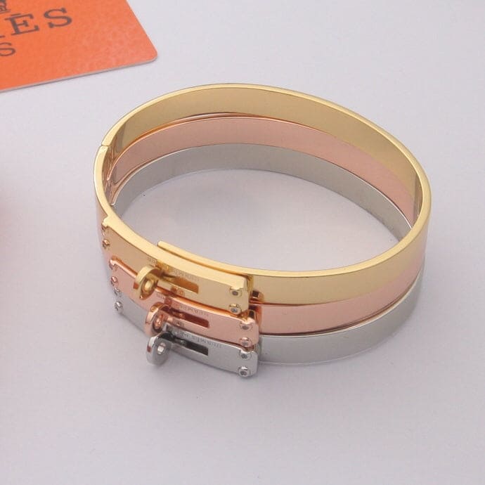 18K Rose Gold Kelly Hermès Bracelet