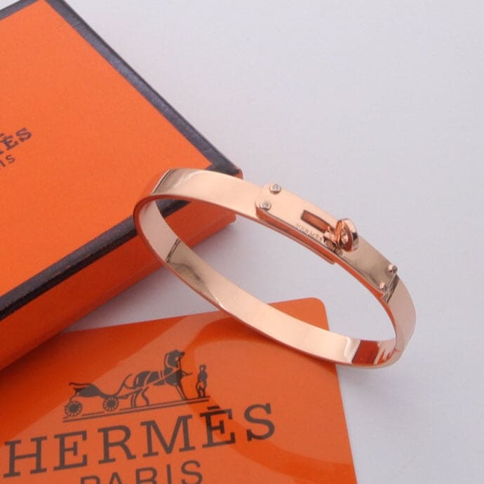 18K Rose Gold Kelly Hermès Bracelet
